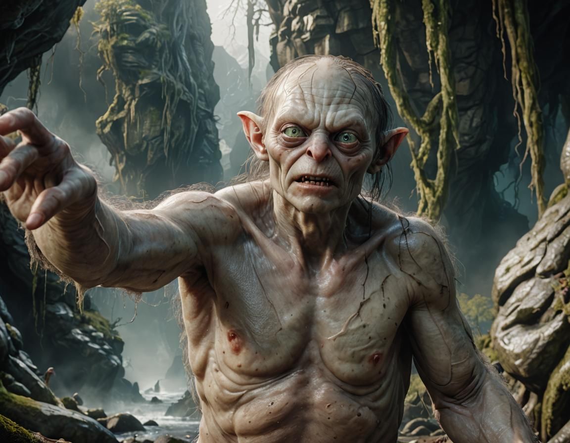 Golem's Rise: Fantasy Concept Art in 8K