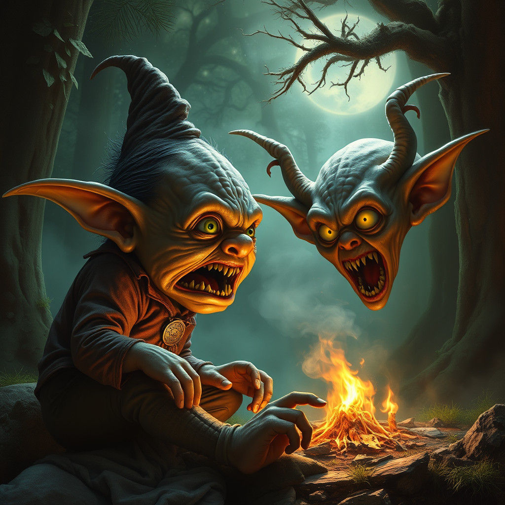 Hateful Misanthrope Screaming: Digital Matte Painting