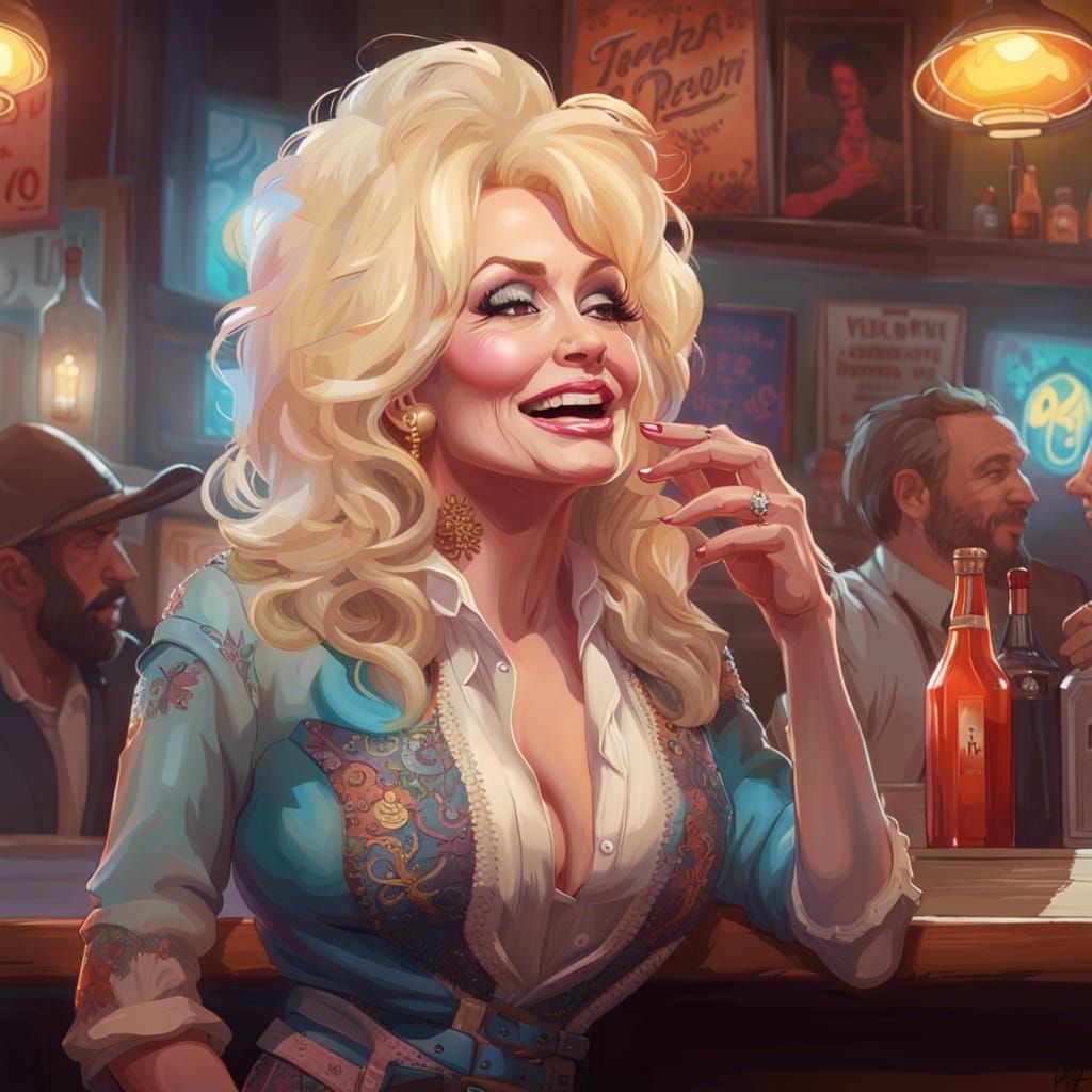 Singer Portrait with Dynamic Lighting, Detailed Digital Art