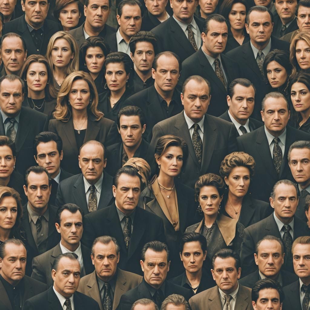 The Sopranos Cast: Professional Photography