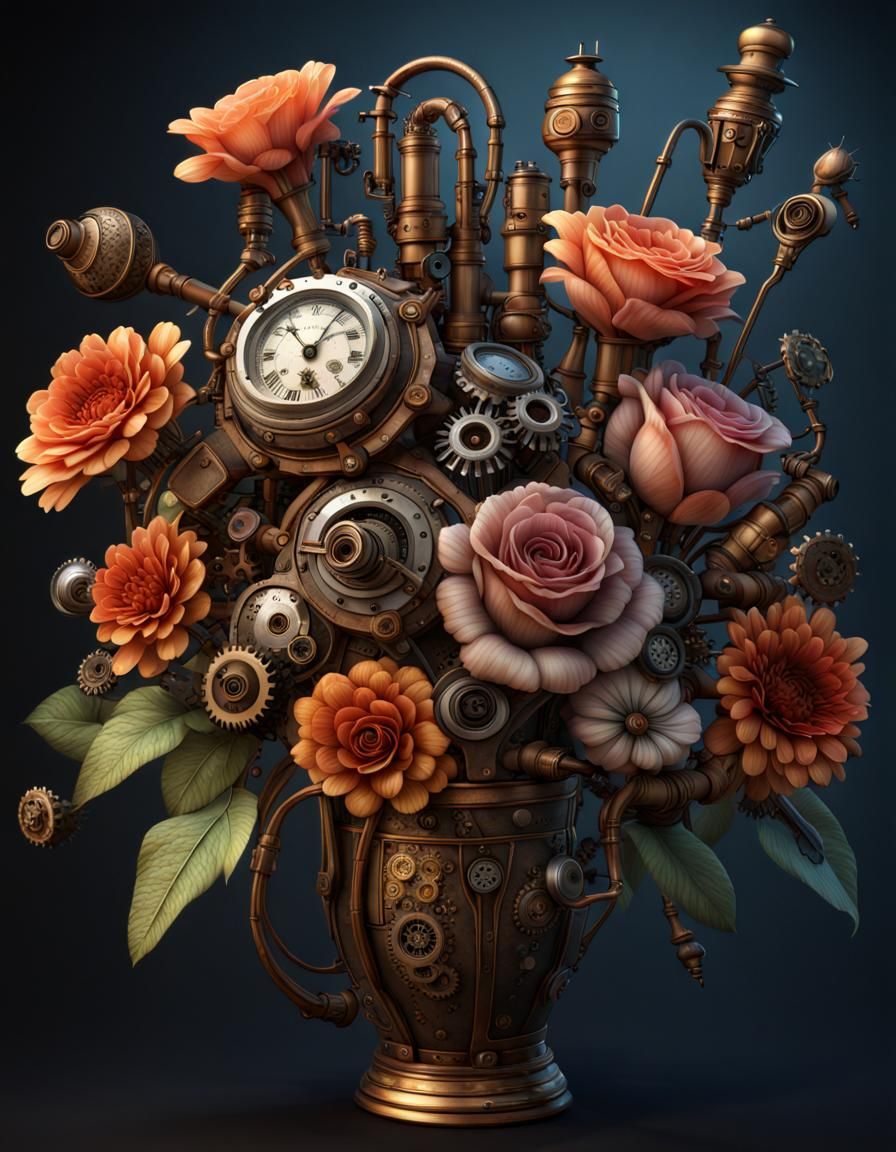 Steampunk Bouquet II