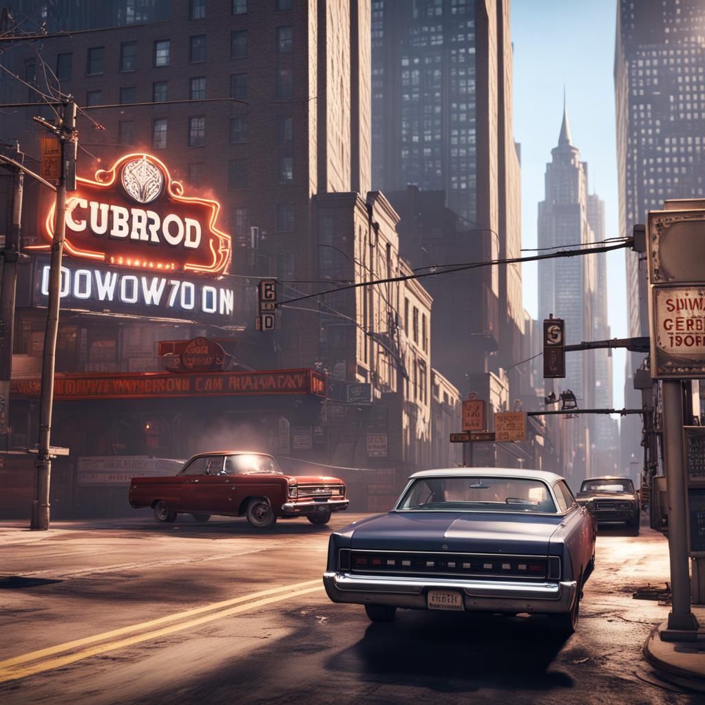 Carrie Underwood as GTA Character, Digital Painting