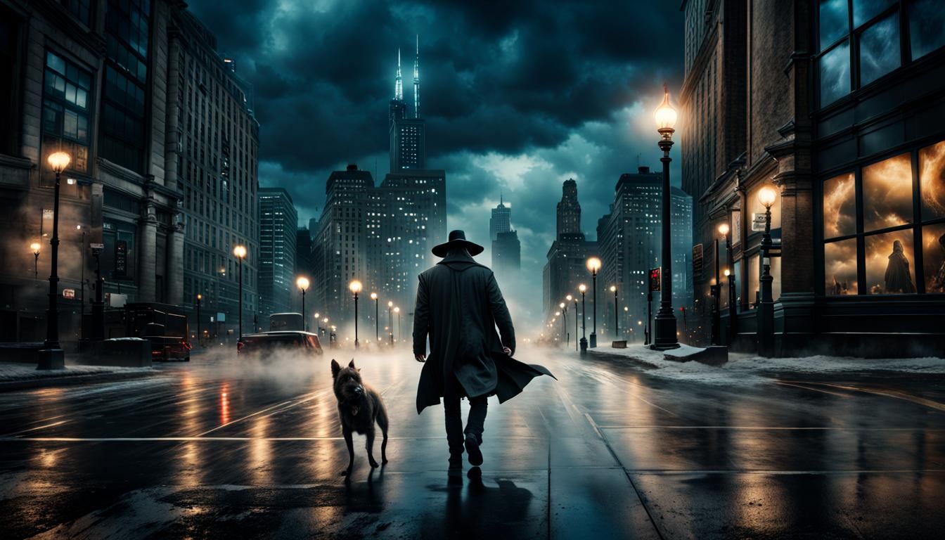 Harry Dresden Chasing Mythical Beast in Chicago