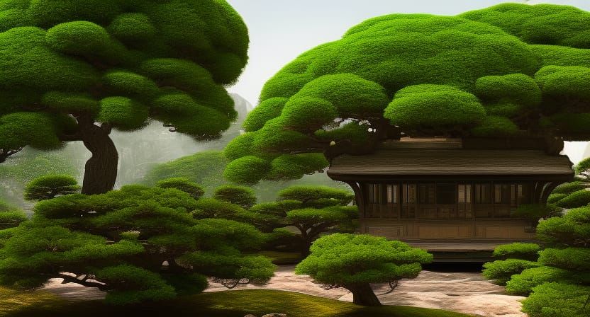 bonsai house