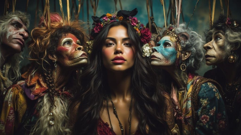 Puppets on Strings Concept Art Portrait