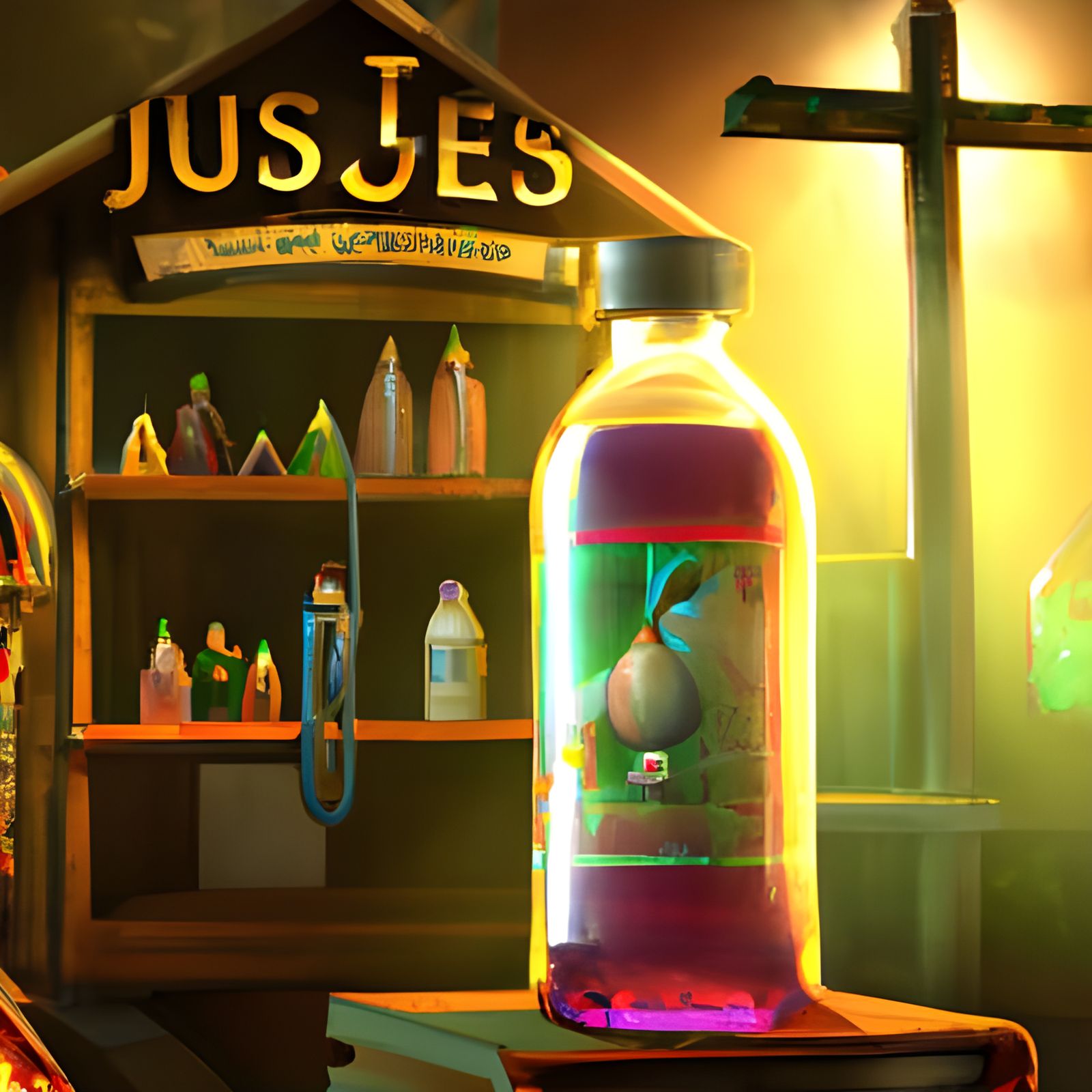 Jesus Juice; heals all, cures all - takes no prisoners! II