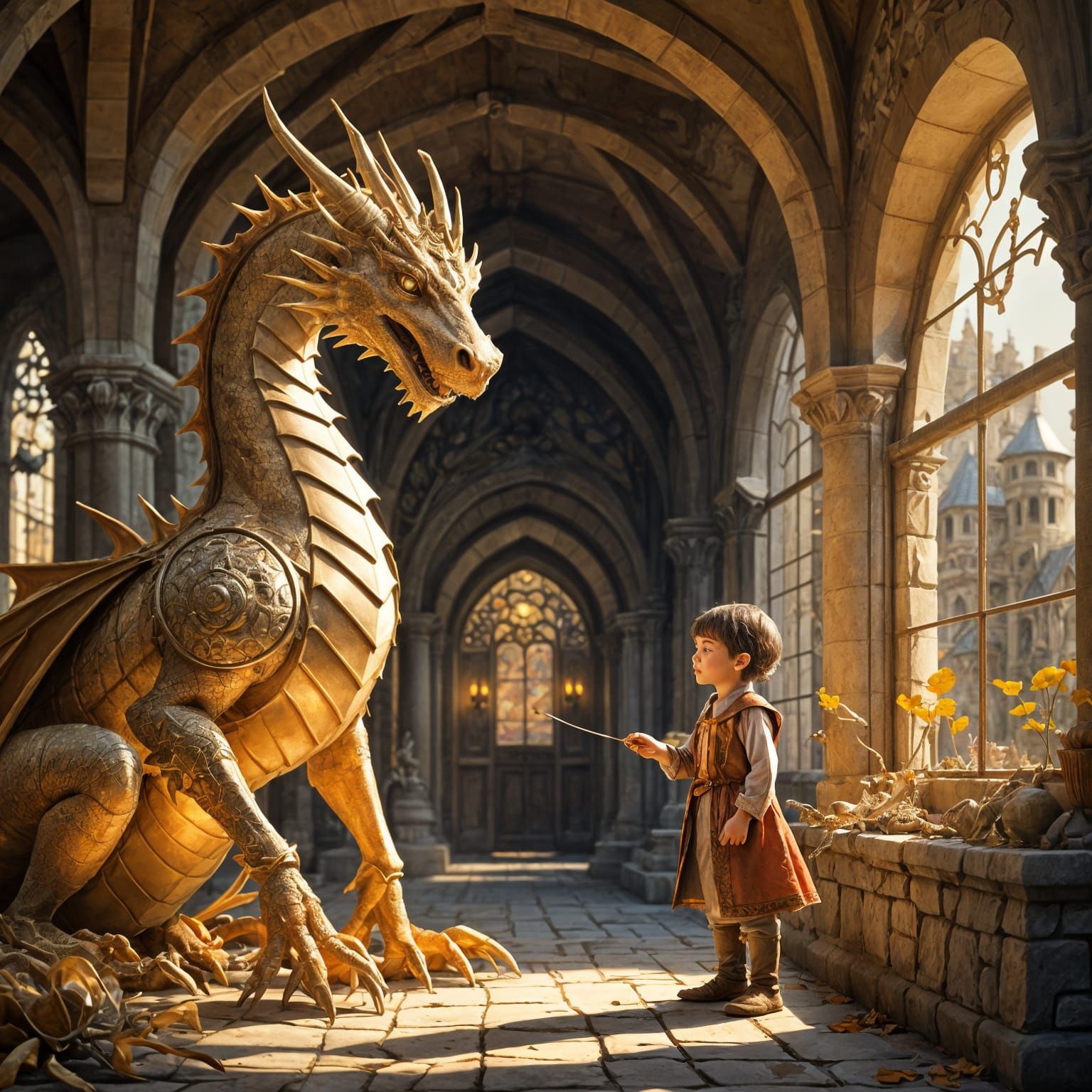 Medieval Prince and Princess Invent Wacky Dragon Catching Ma...