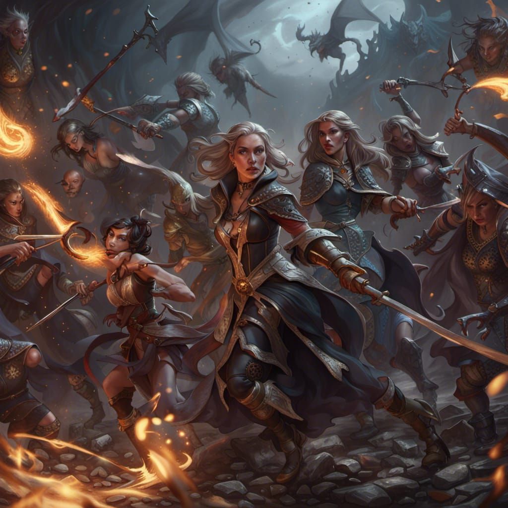 In times of War sisters unite