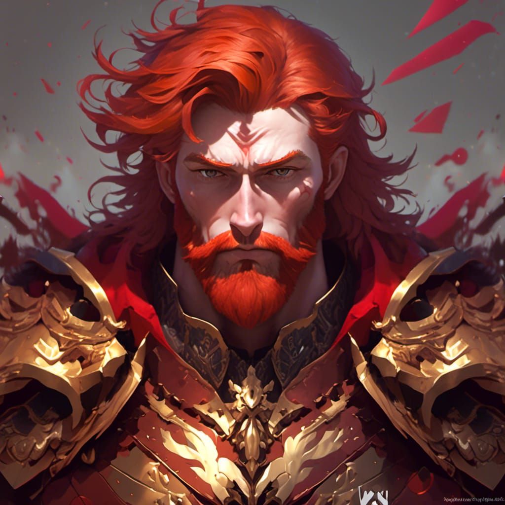 King of the Underworld in Golden Armor