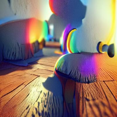 Rainbows: Trending 3D Artstation Unreal Engine Render