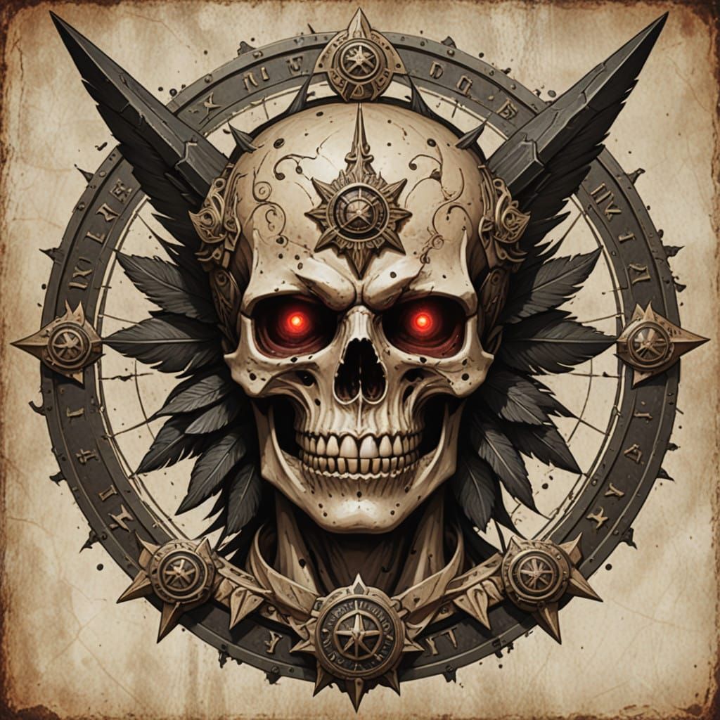 Vengeful Figure Embracing Inner Strength