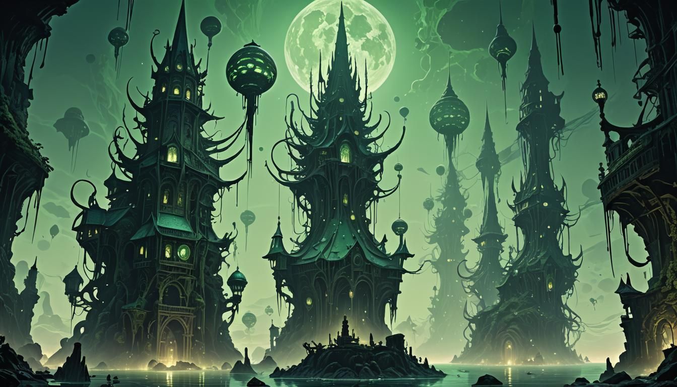 R'lyeh - the home of Cthulhu