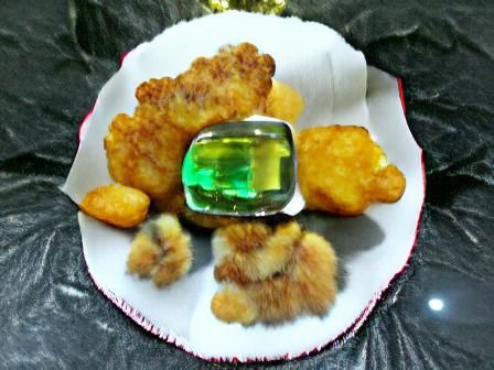 Polished Chicken Nugget Gemstone in 8k