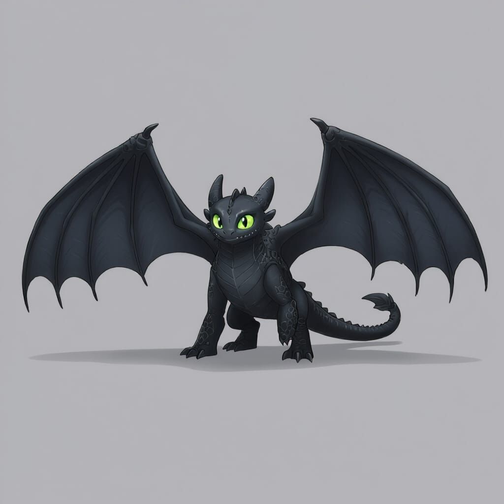 Toothless the Dragon, Titan Wing Night Fury