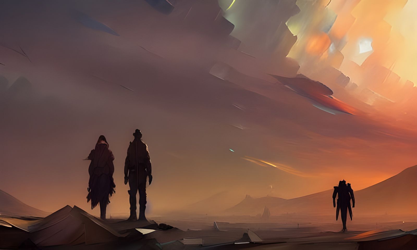 Post-Apocalyptic Concept Art in 8K Resolution