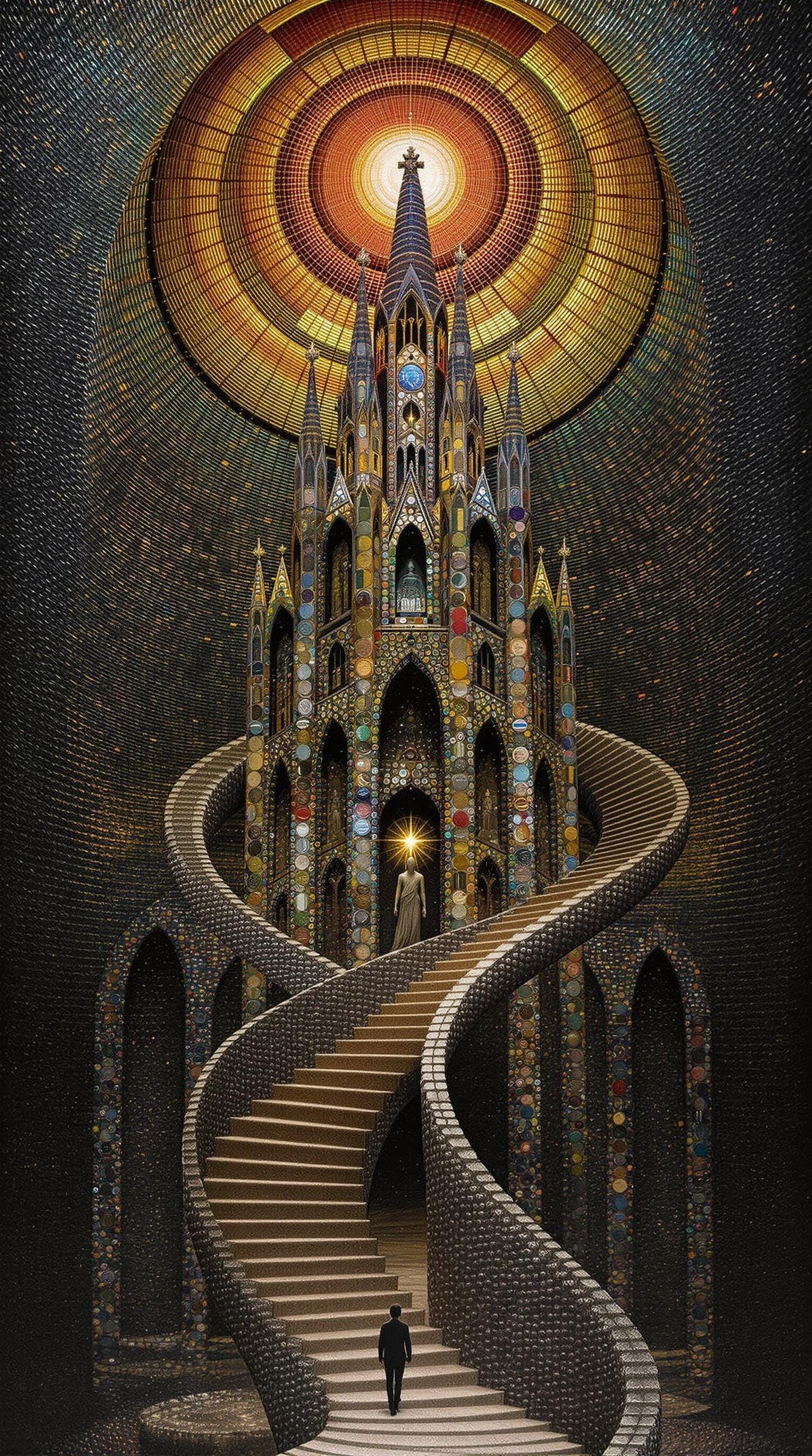Bottle Cap Cathedral: Grimdark Surrealism