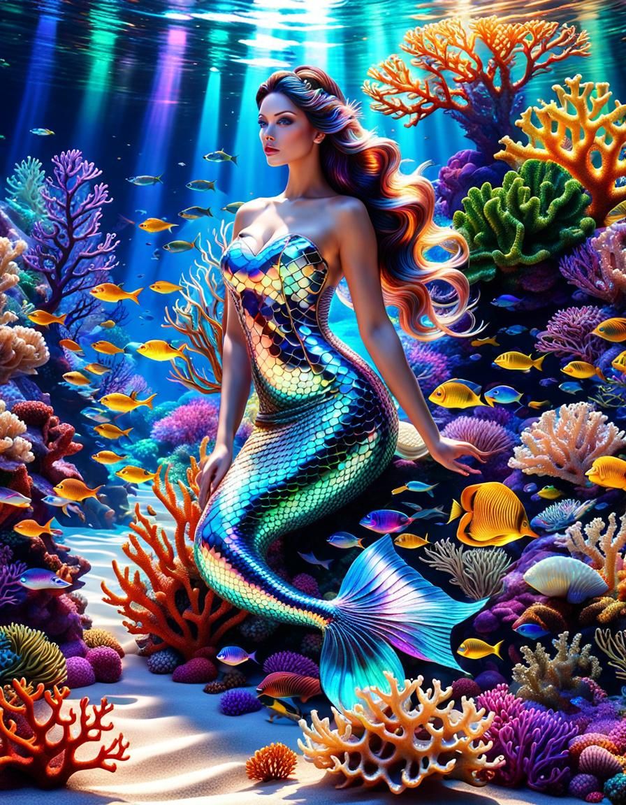 Holographic Mermaid π§ββοΈ