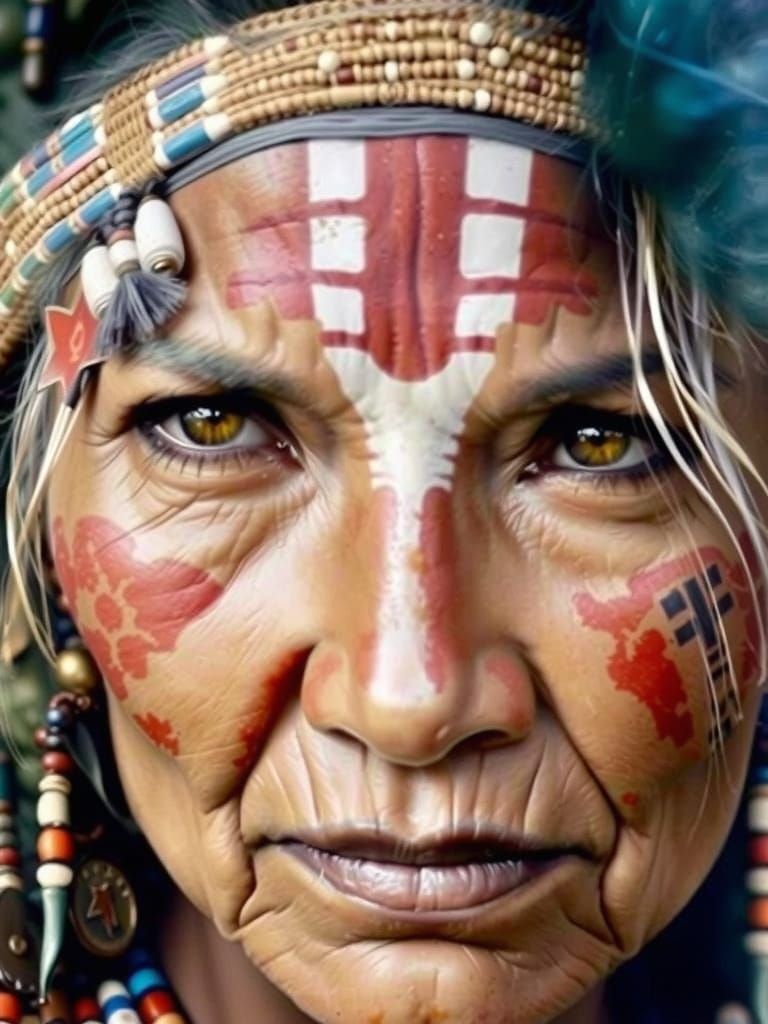 Ancient Healer Close Up