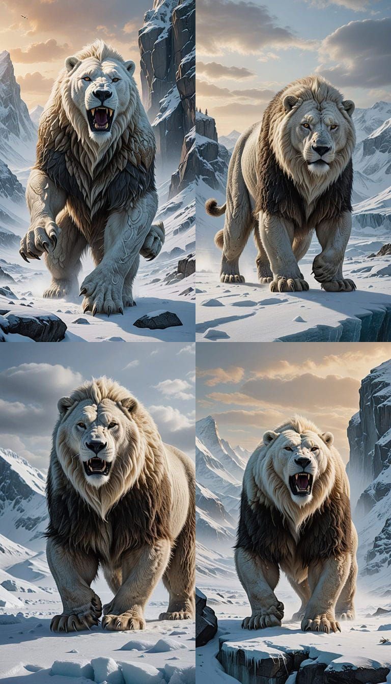 Majestic Arctic Savannah Beast