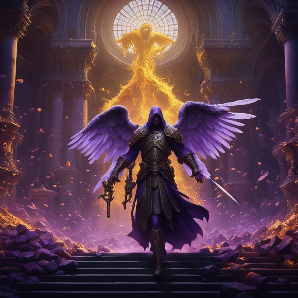 Destroying Angel: Dark Fantasy Concept Art