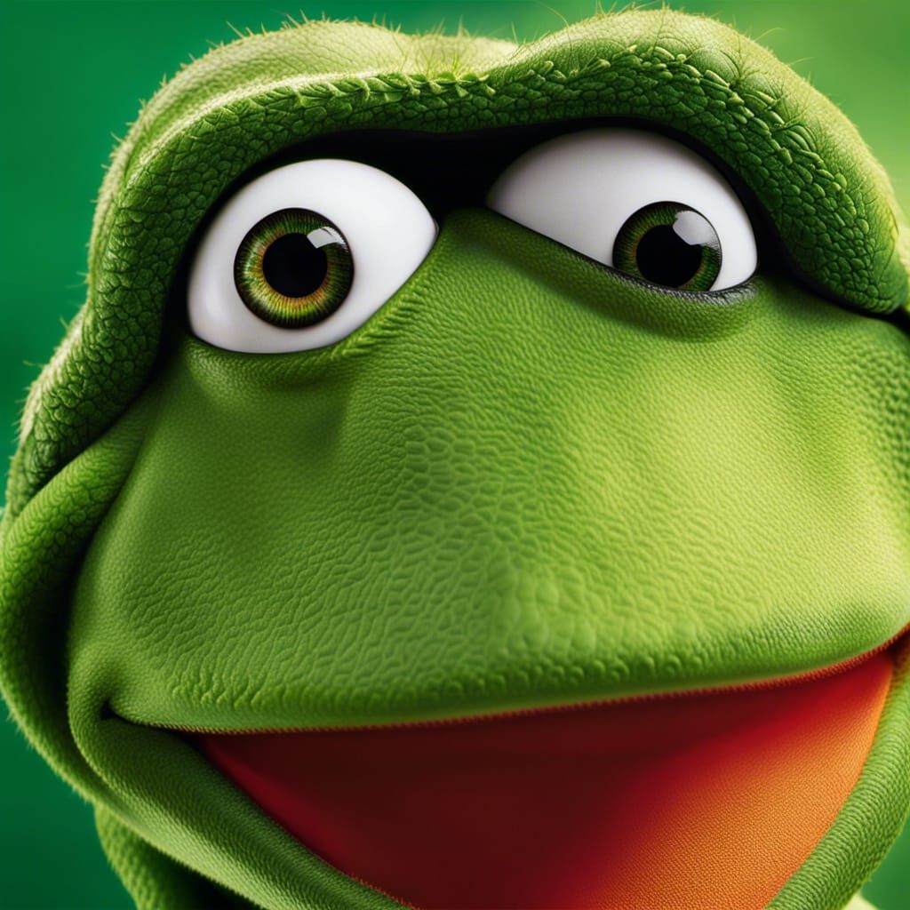 Kermit lazy eye fr fr