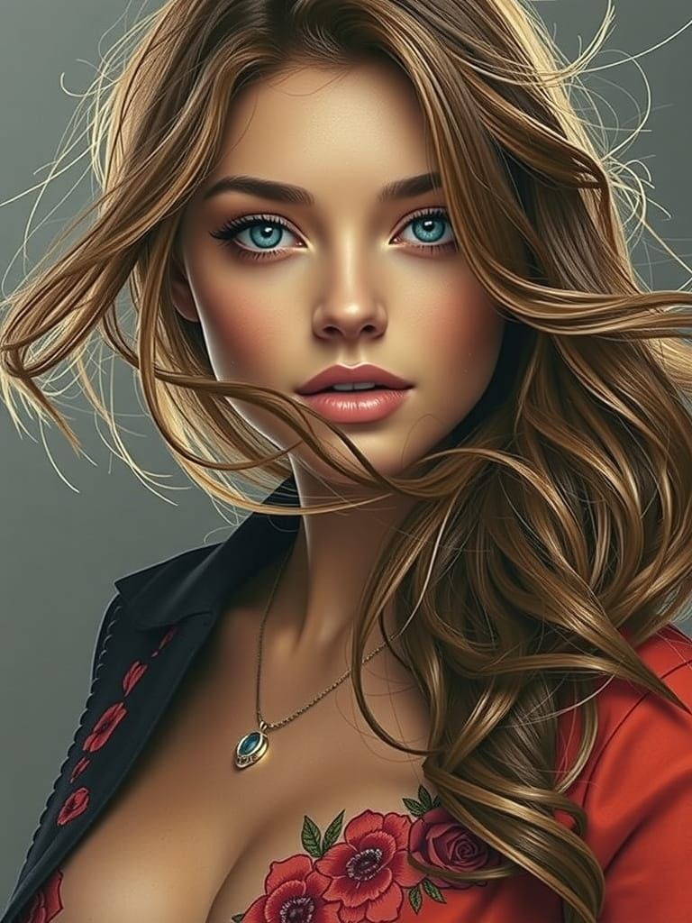 Stunning European Girl Portrait in 8K Resolution