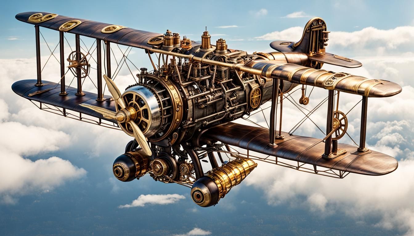 the Wright Brothers' airplane