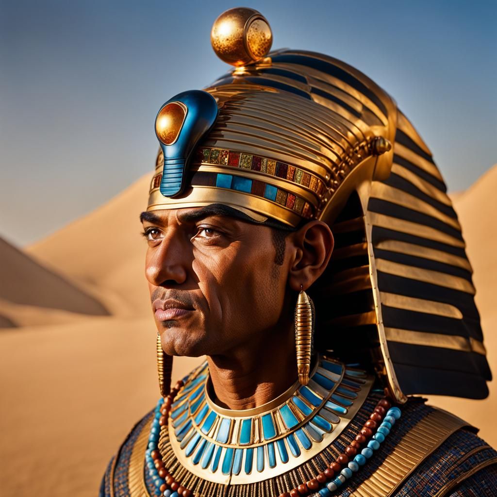 Egyptian Gods as Alien Portraits in High Definition