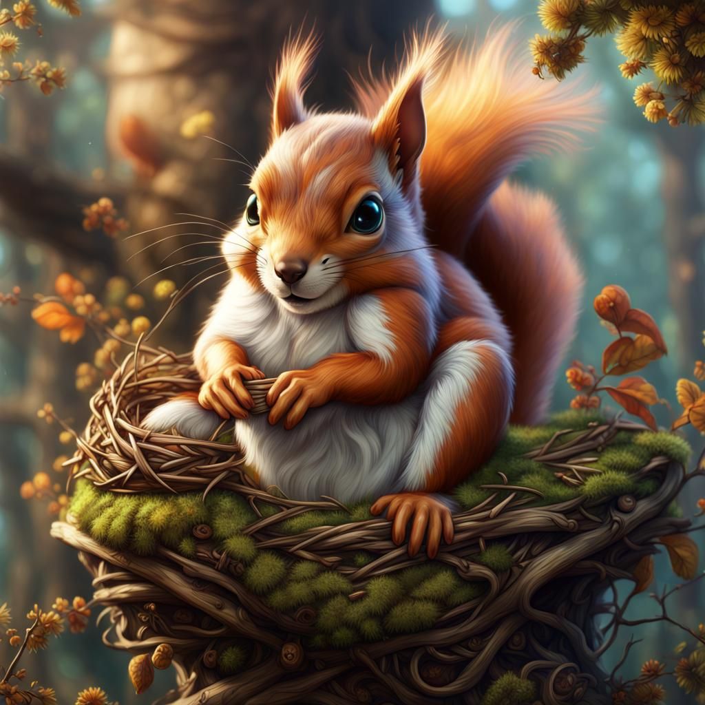 Cute Squirrel