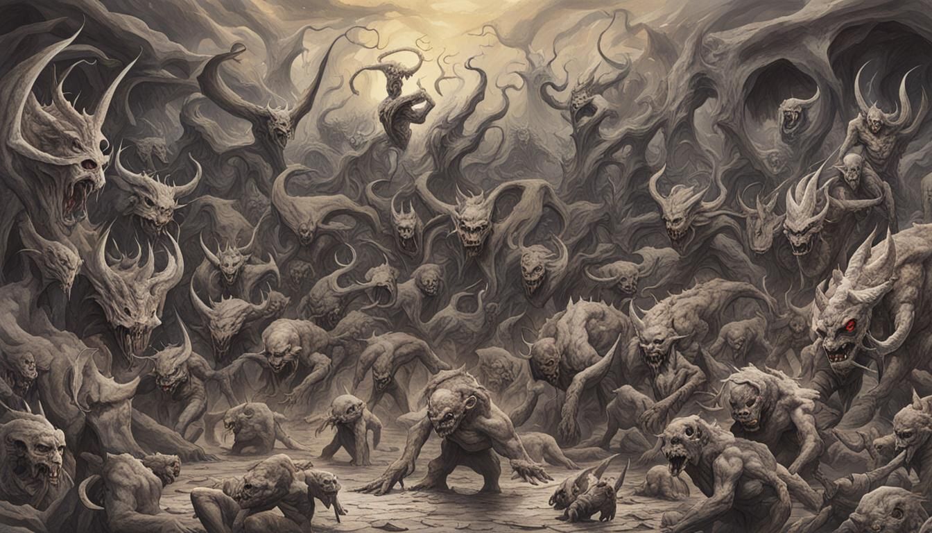 Infernal Realm: A Demon-Infested Hellscape