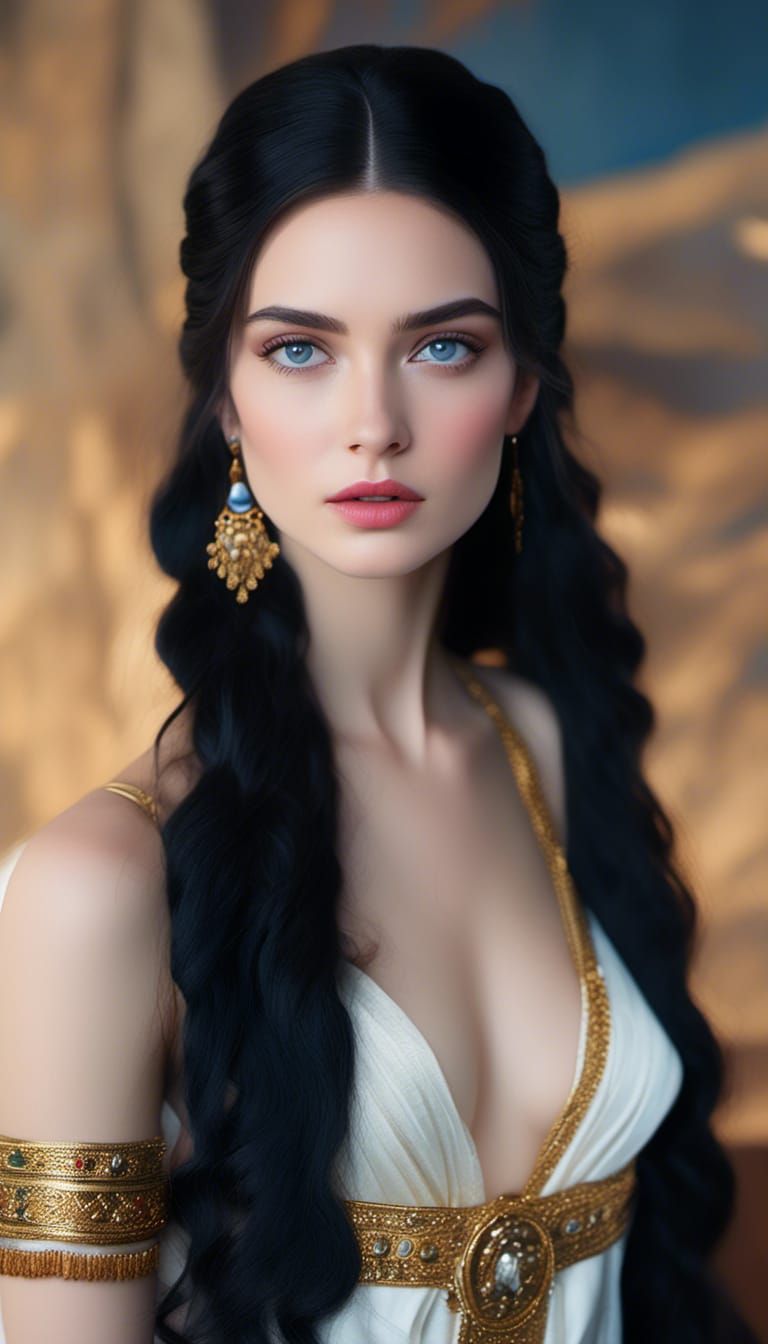 Helen of Troy Reincarnated: Ancient Greek Beauty