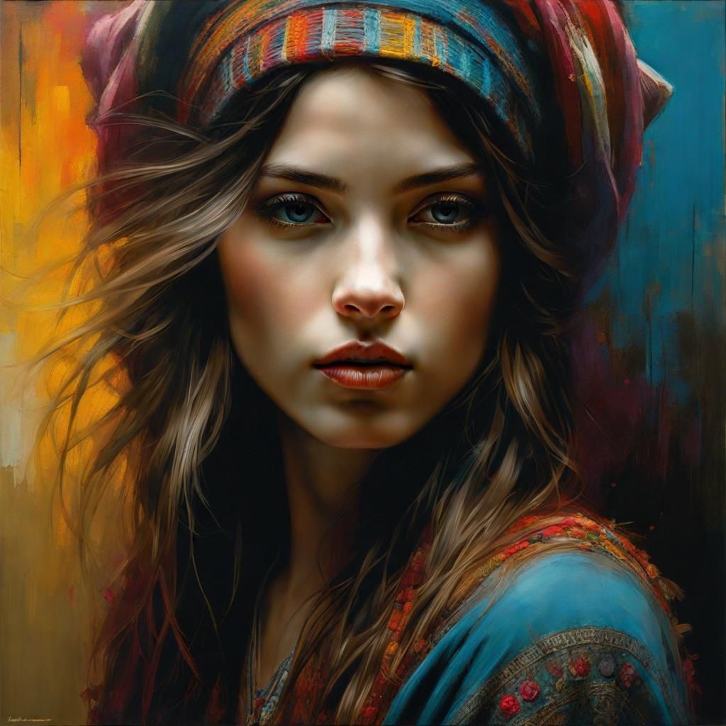 gorgeous girl portrait