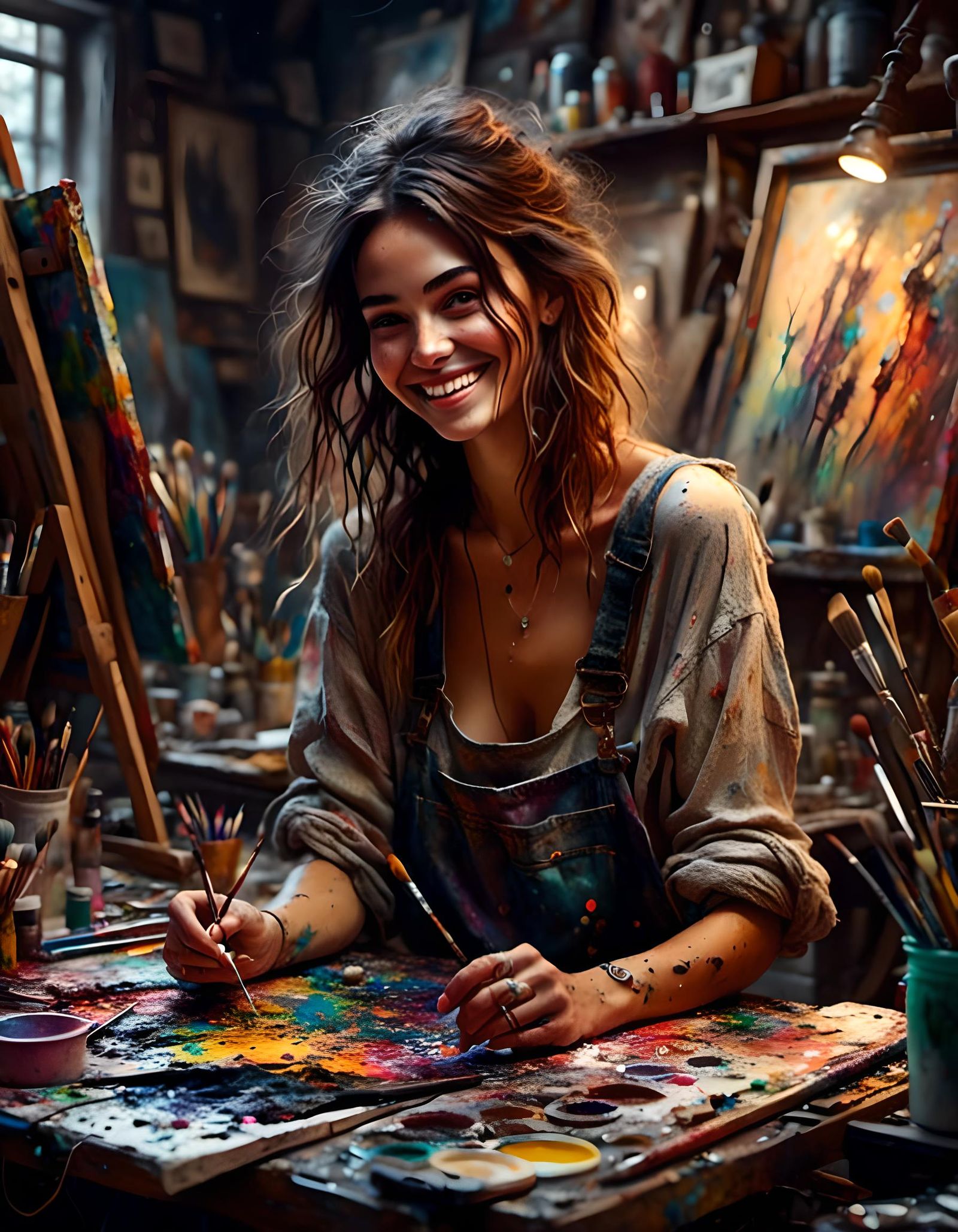 The Artist Painter ...