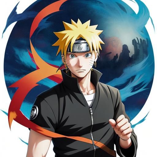 Anime Character in Japanese Manga Style