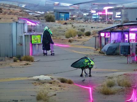 Cyberpunk Area 51: A Neon-Lit Conspiracy