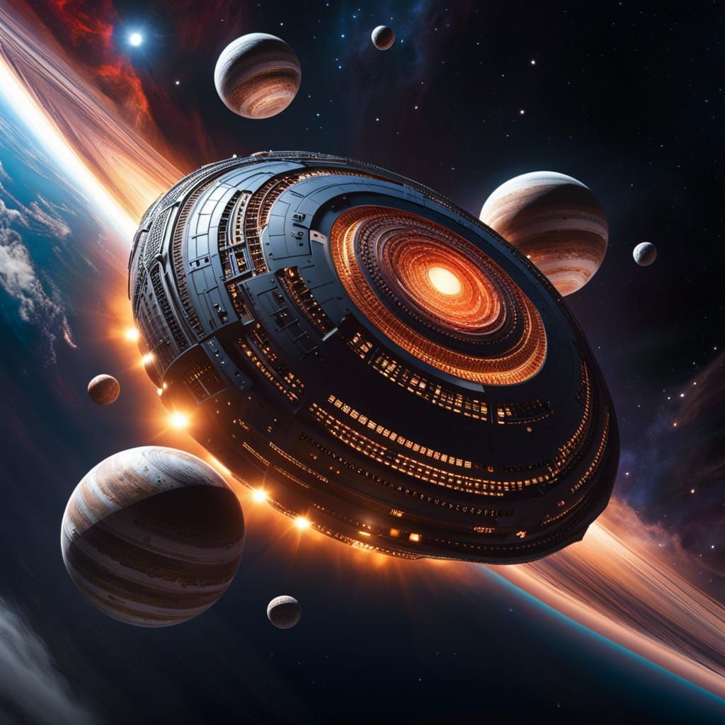 Superman Punches Warship in Space: Cinematic Detail