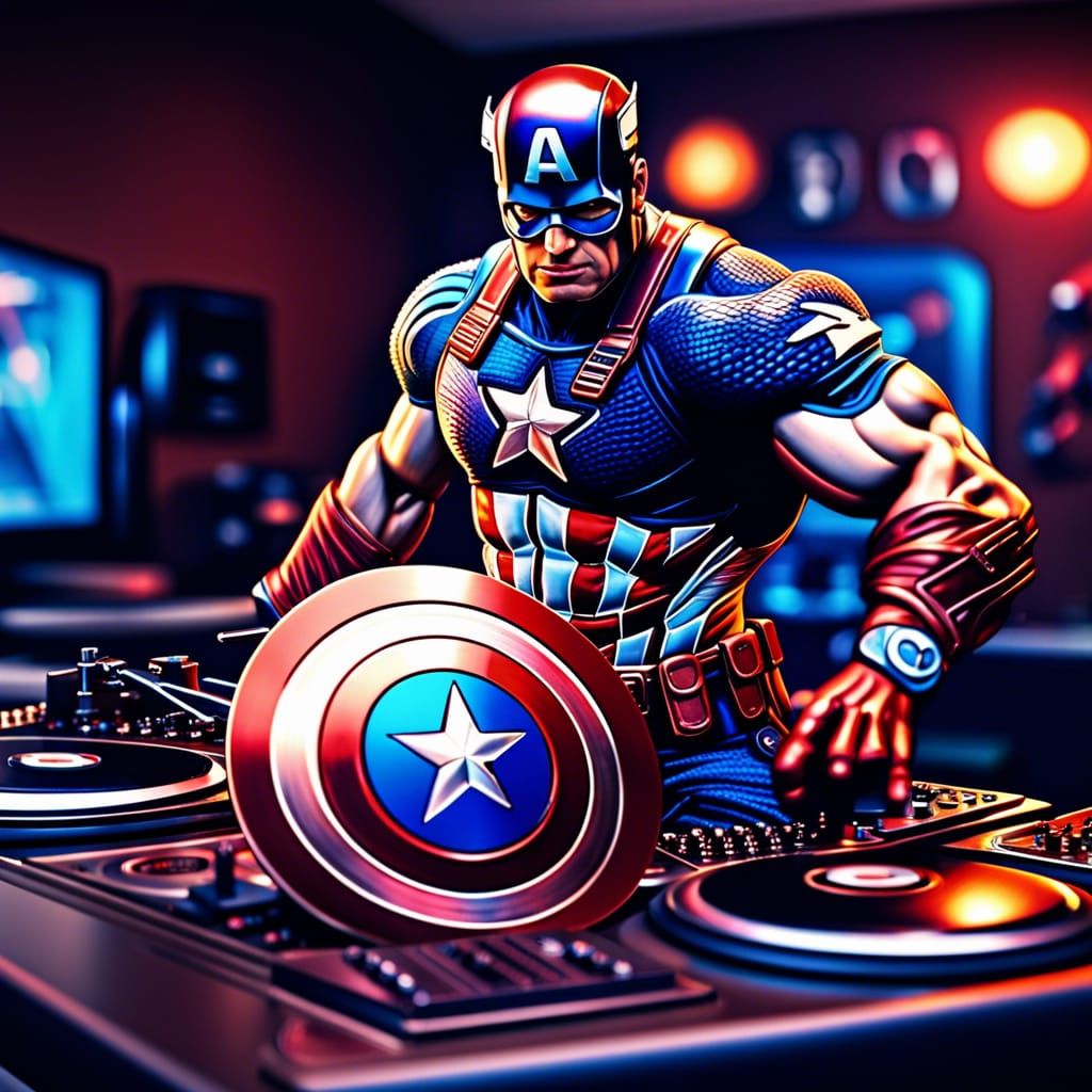 DJ Steve “Captain America” Rogers