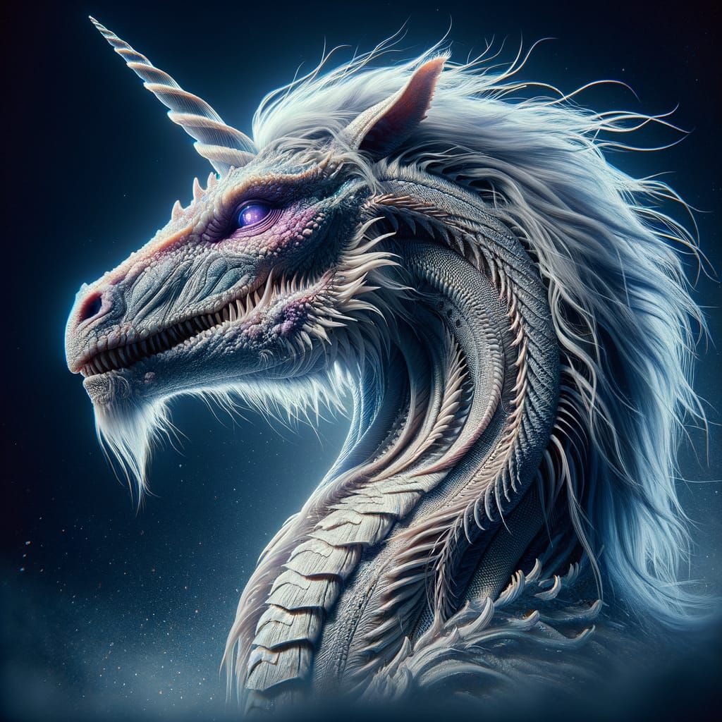 Apex Predator Unicorn in Hyper-Realistic Detail