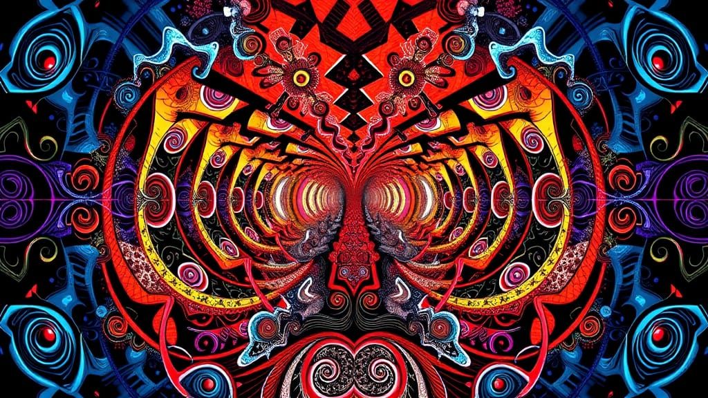 Escher-esque Mirrored Design for Martial Arts Movie