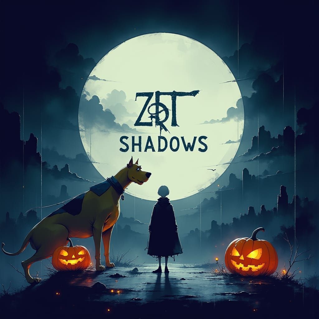 ZRT-SHADOWS Halloween Logo with Midas and Scooby-Doo
