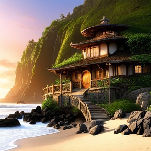 A hobbit in Bali  ♡