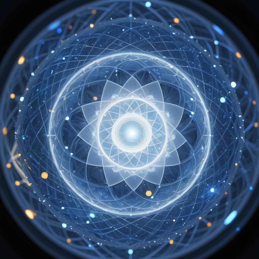 Complex Mathematical Graph as Optical Illusion