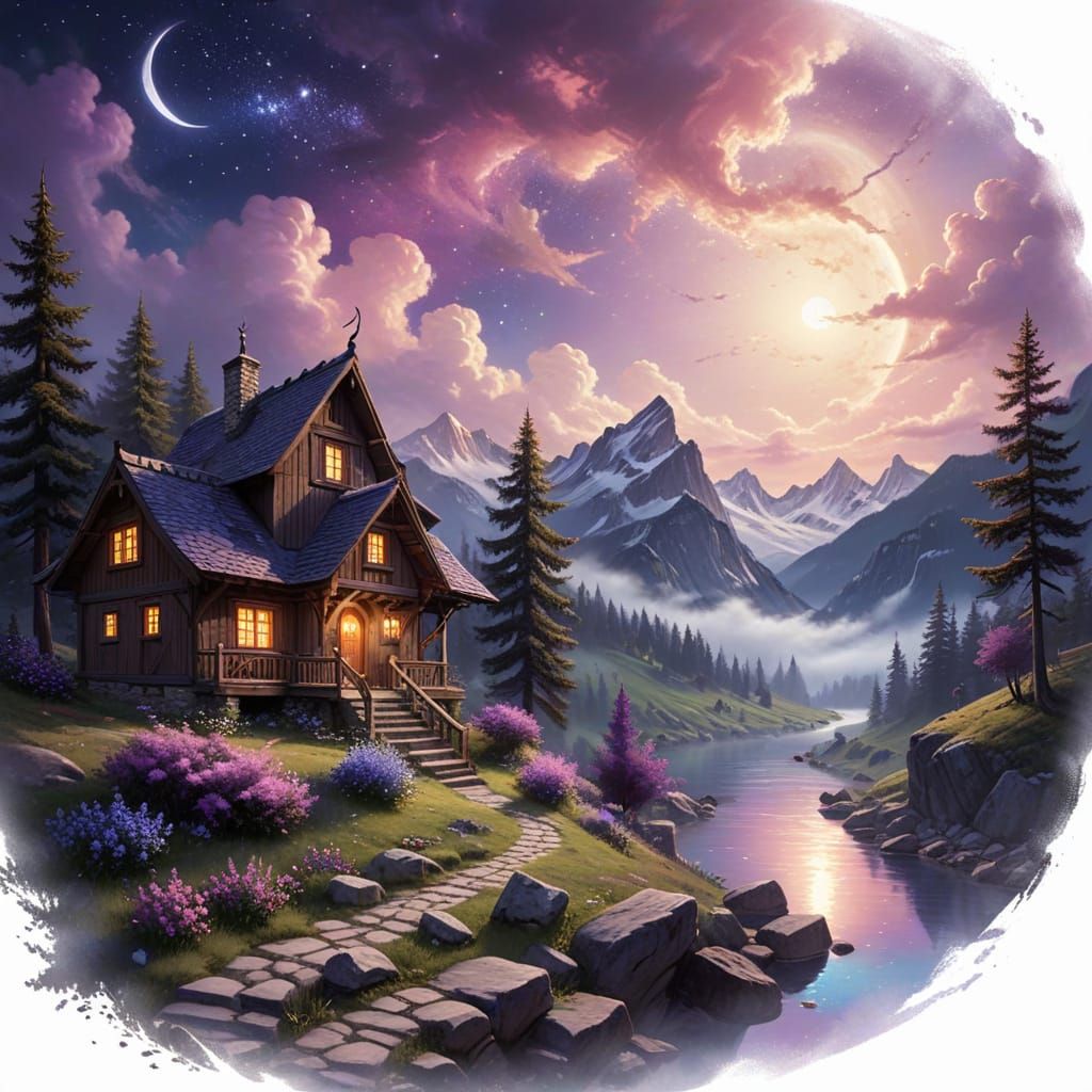 Alpine Village Awakens in Crystalline Splendor