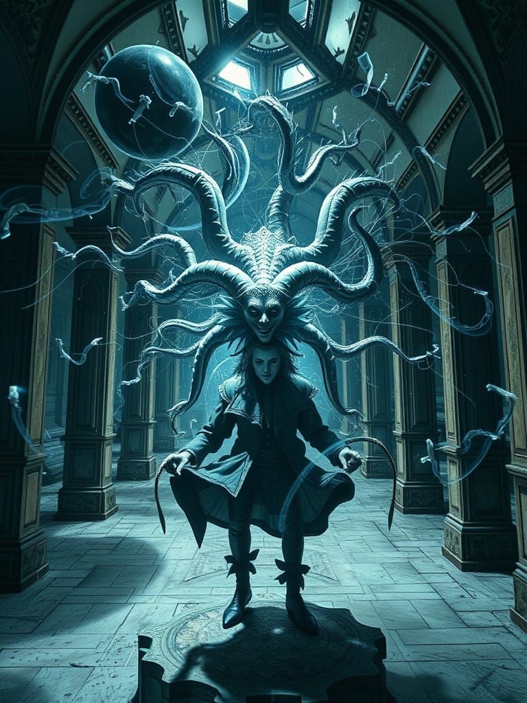 Infinite Jester Chaos Causing in Portico Breezeways and Unin...