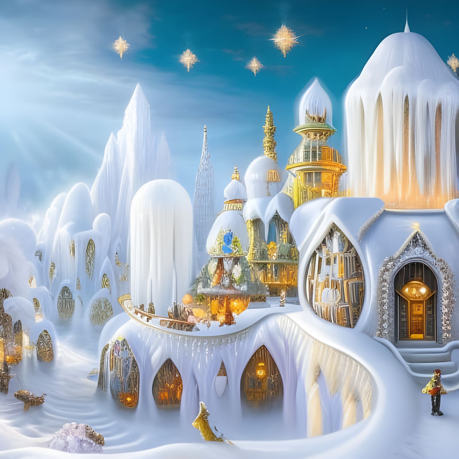 Sparkling Toadstool in Whimsical Wonderland