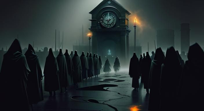 Surreal Reapers Clocking In at Factory