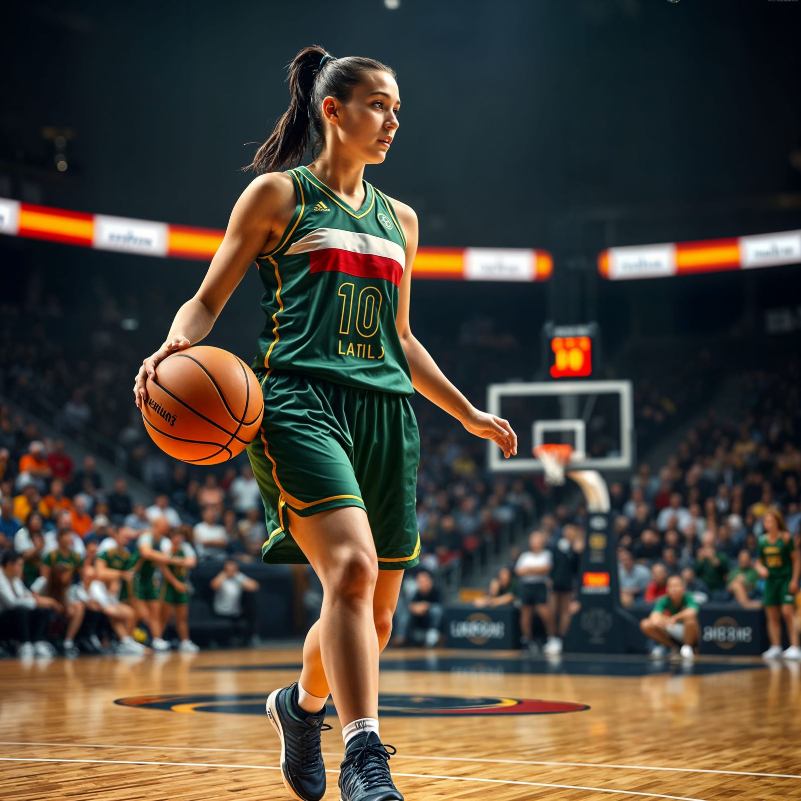 Lithuanian Basketball Star Embodies National Pride
