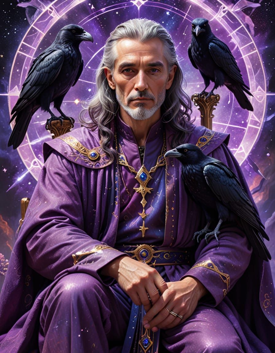 Enigmatic Cosmic Guardian