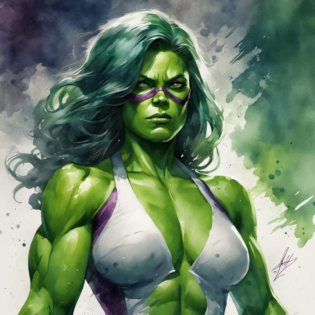 She-Hulk from Marvel Comics