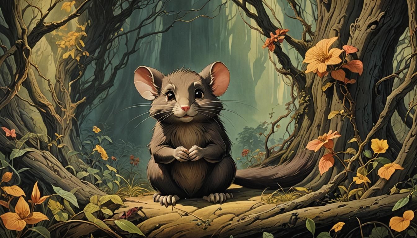 Hyperrealistic Secret of Nimh Masterpiece